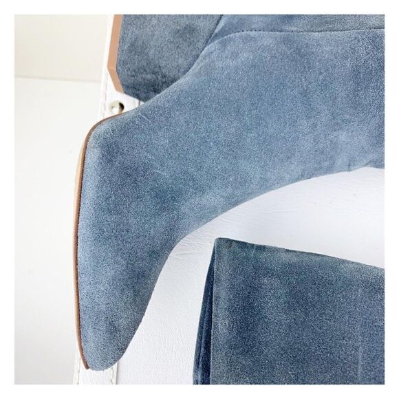 Splendid Clayton Grey Suede Slouchy‎ Knee-High Pointed Toe Boot 5.5 - Picture 11 of 12